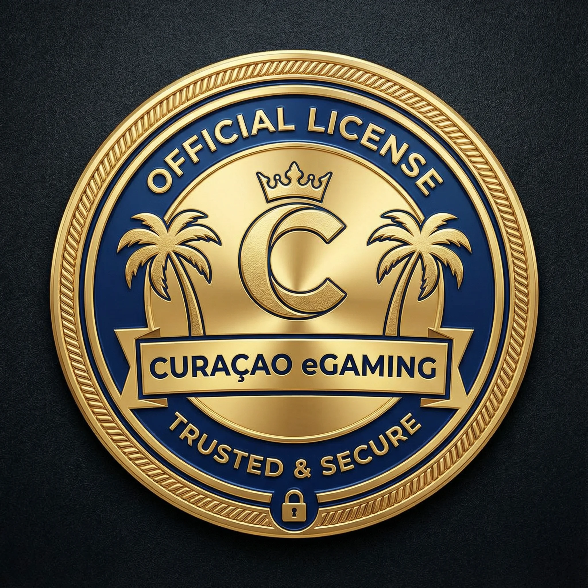 Sello oficial de licencia Curaçao eGaming que certifica a betway mx